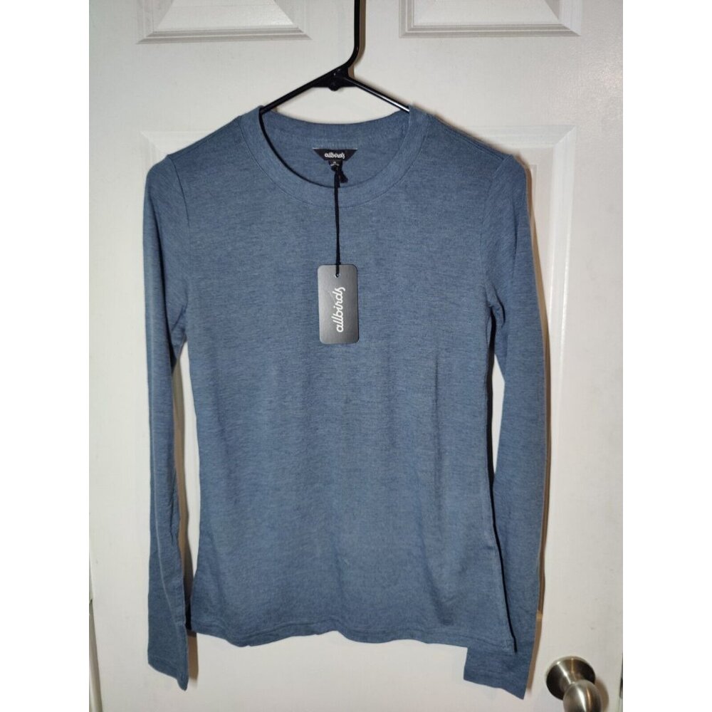 Allbirds Blue Long Sleeve Tee
